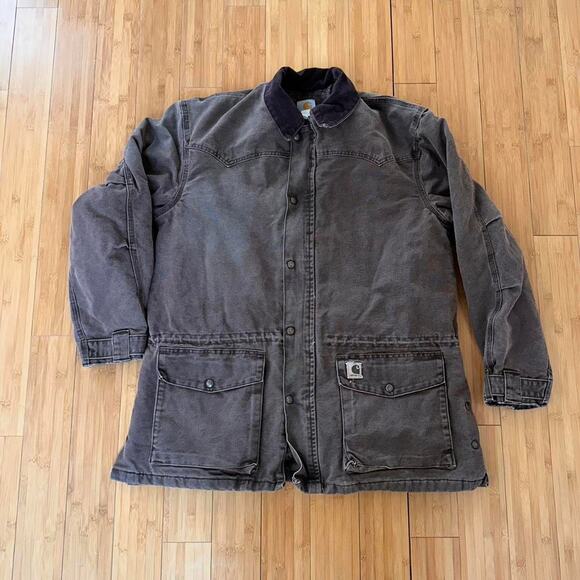 Carhartt Gray Jacket - Picture 1 of 8